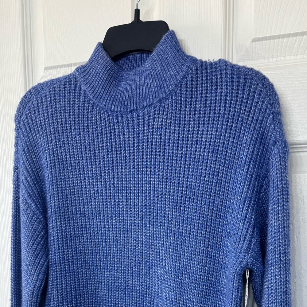 Worthington Turtleneck Sweater in Rich Blue